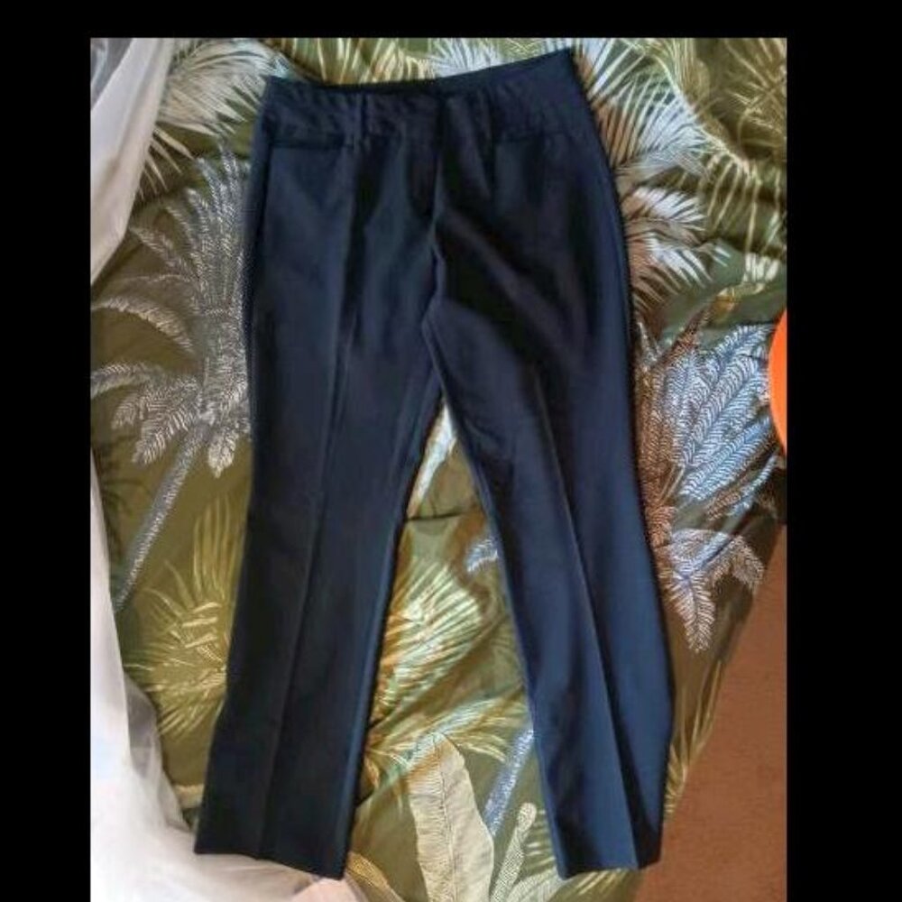 NWOt Vintage Navy stretch dress casual straight-leg pants